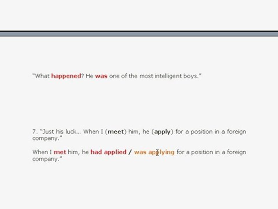 Rezolvare exercitii Past Perfect - Past