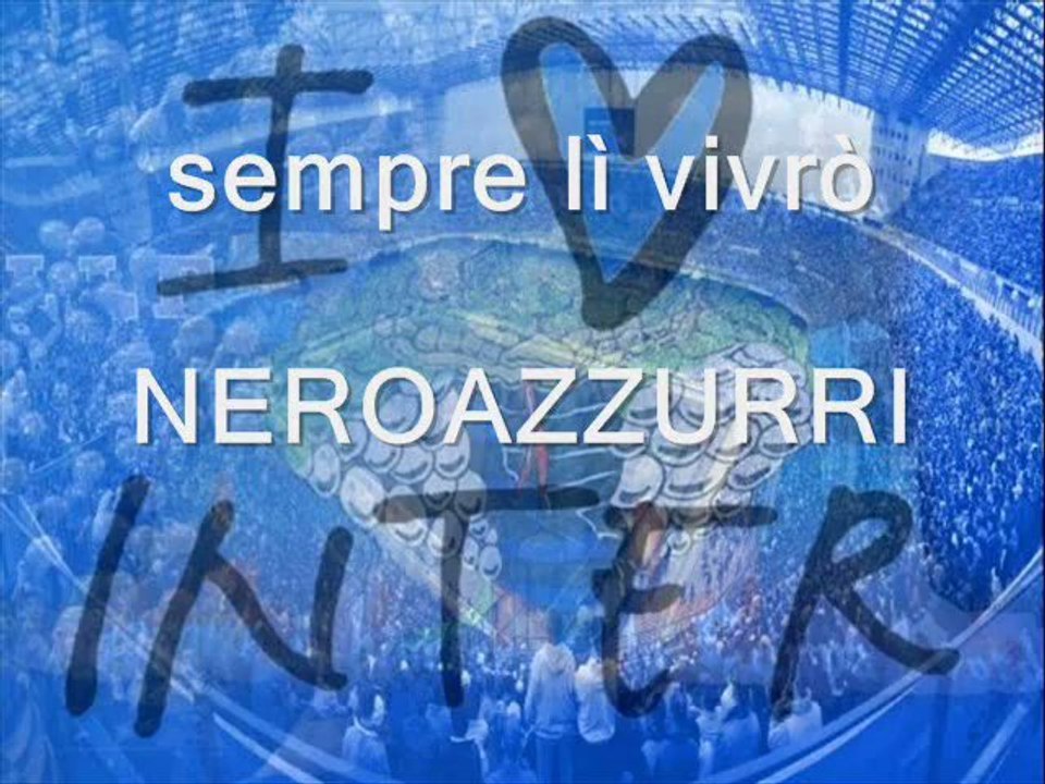 Inno Inter - PAZZA INTER AMALA   TESTO