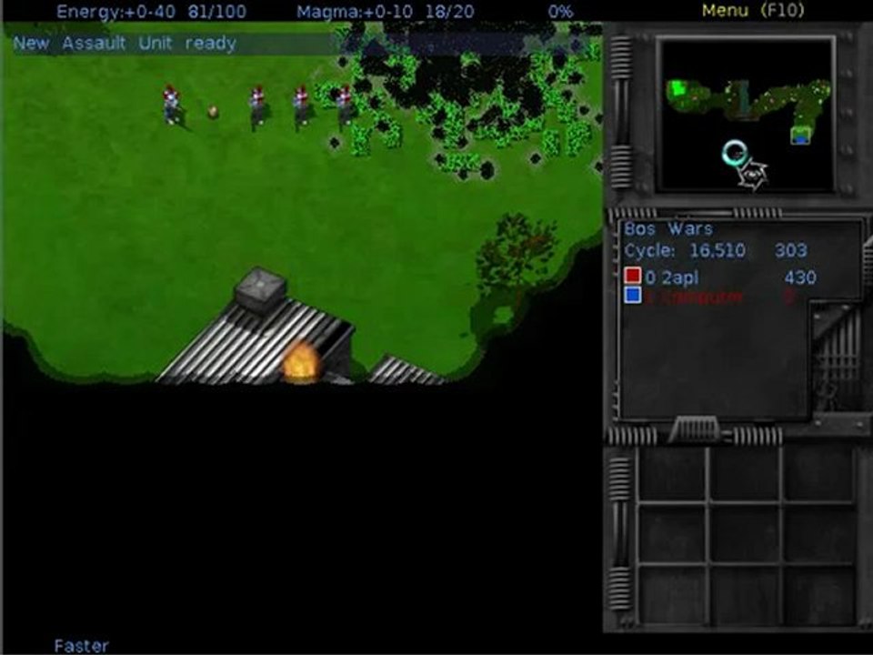 Learning Bos Wars game AI