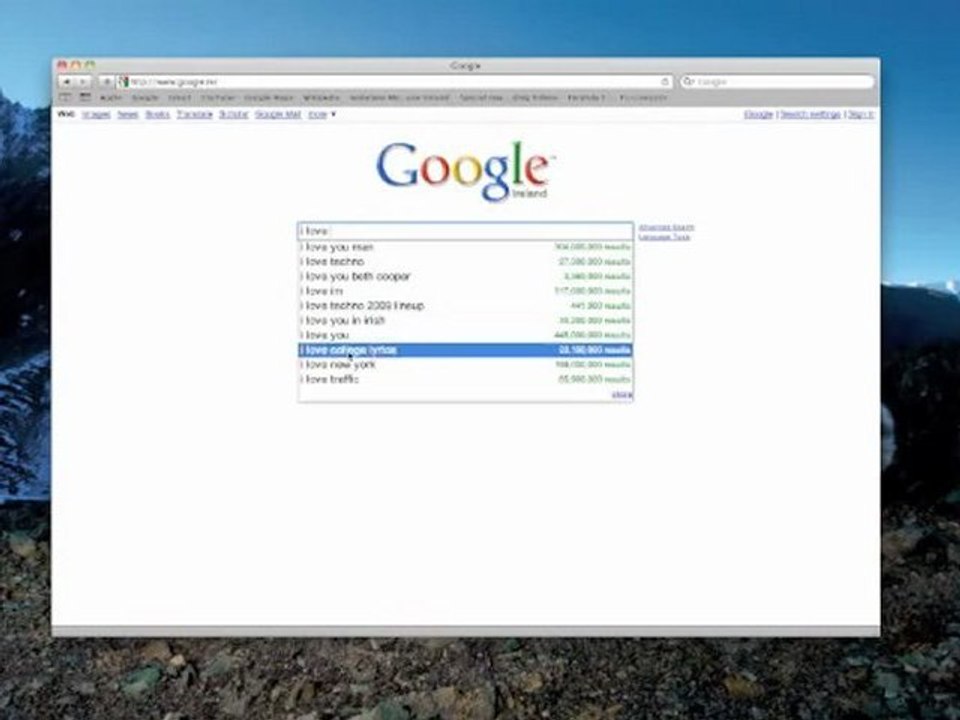 Popular Google Searches