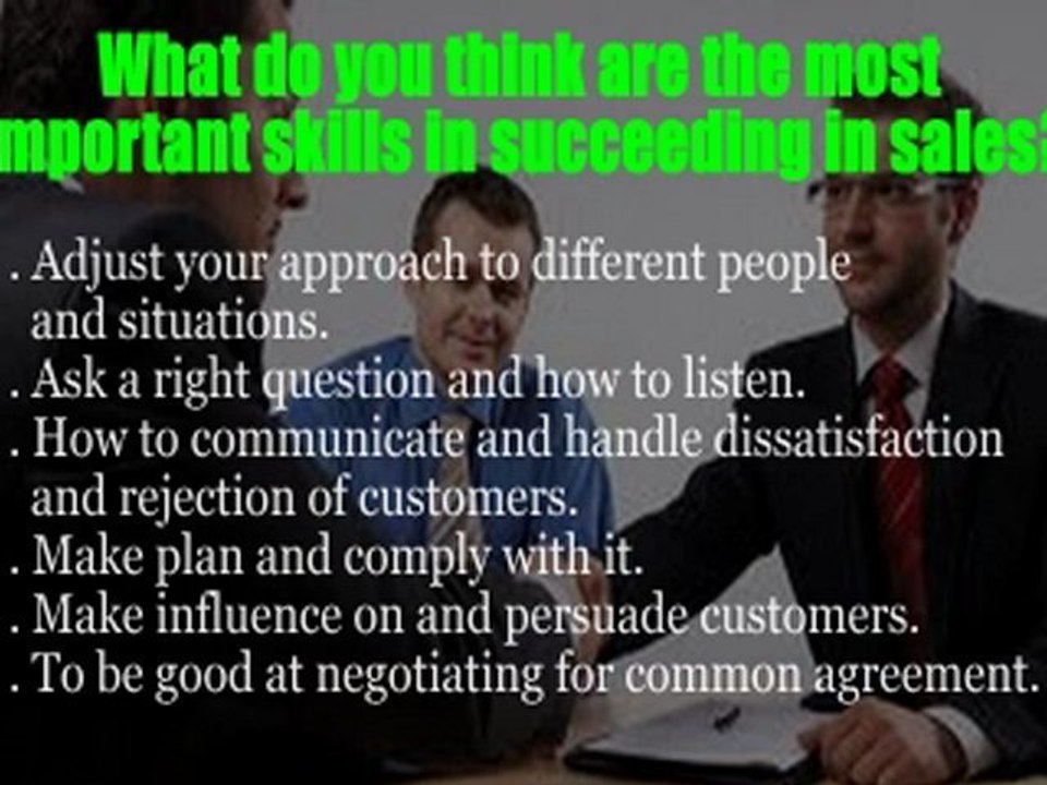 Sales interview questions and answers