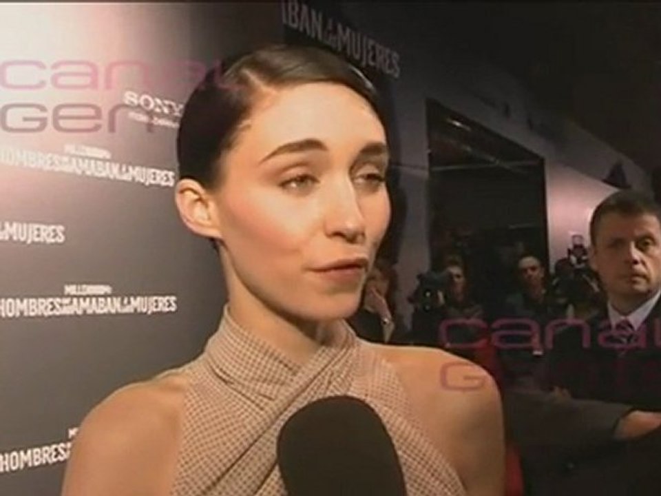Rooney Mara presenta 'Millenium' en Madrid