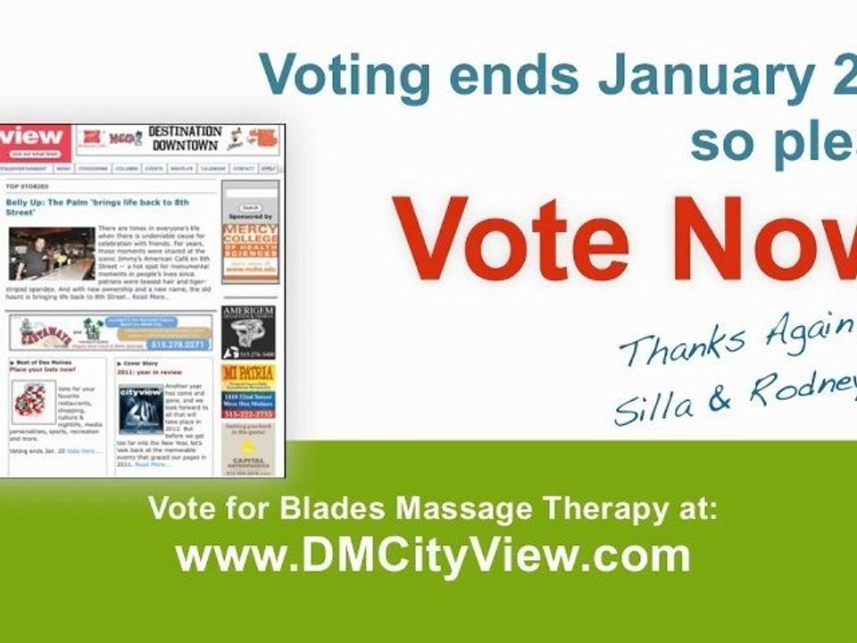 Des Moines Massage: Cityview Best of Des Moines
