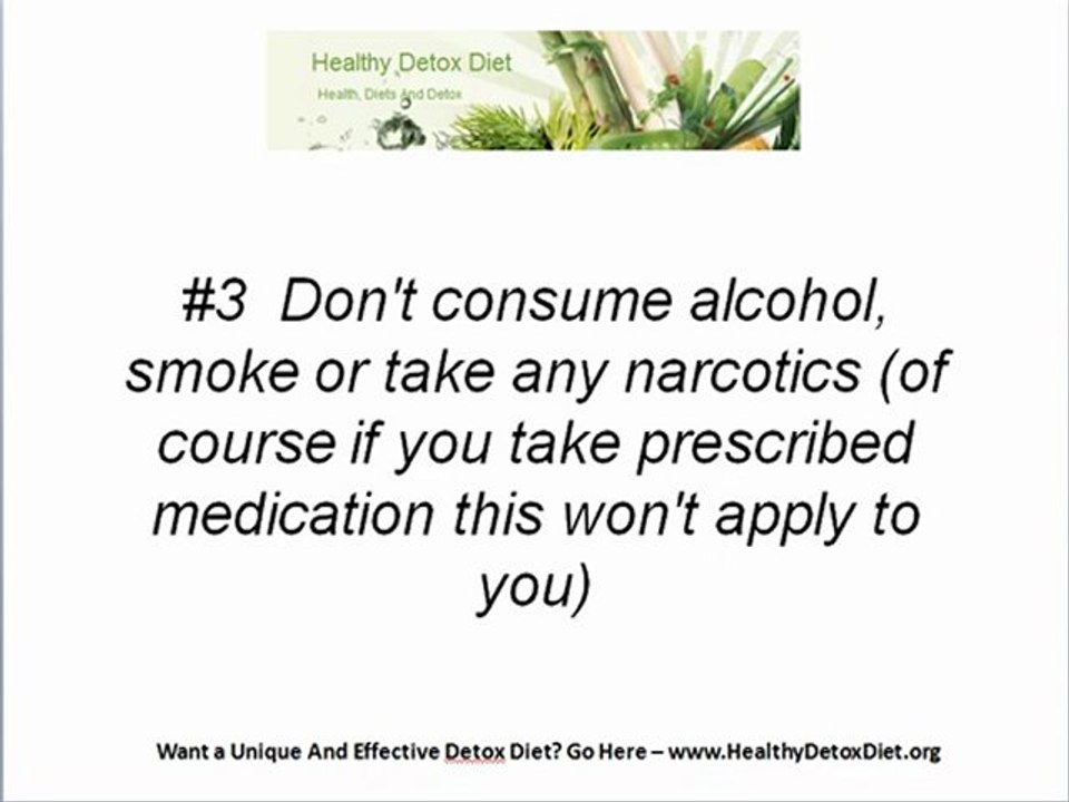 Raw Food Detox Diet - The Quickest Way To Amazing Health