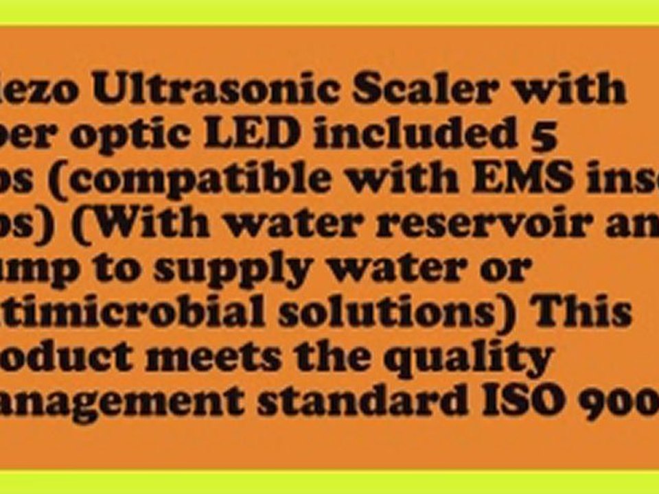 PIEZO ULTRASONIC SCALER CAVITRON