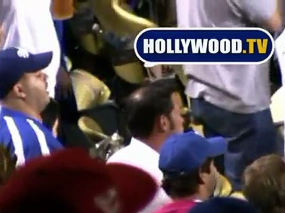 Jon Gosselin Goes To Dodger Stadium