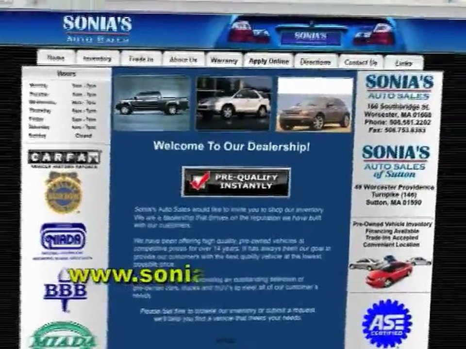 Sonia's Auto Sales - Worcester, MA