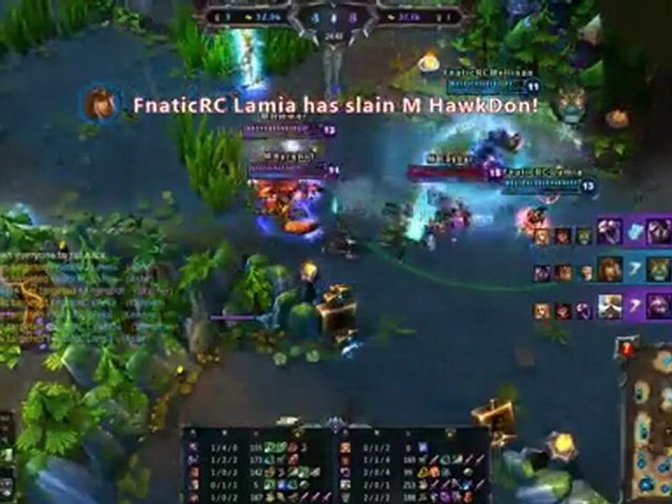 Pentakill de Fnatic Lamia