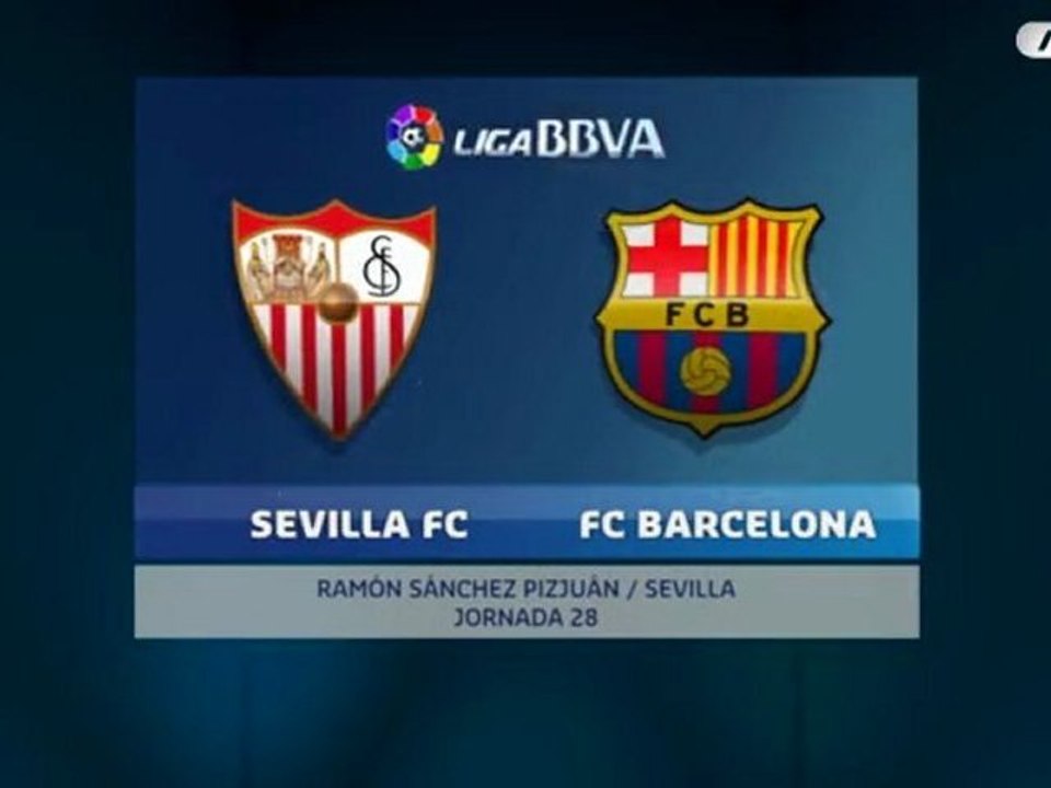 Барселона выигрывает в Севилье
