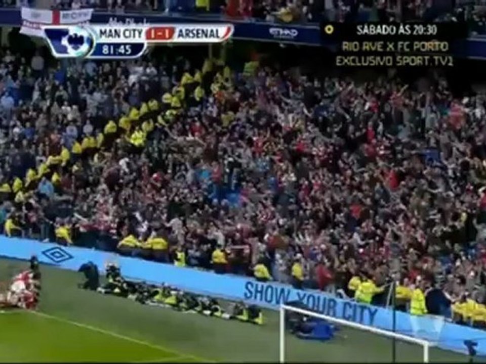 Classic Match Recap: Manchester City vs Arsenal 1-1 (September 23, 2012) ⚽