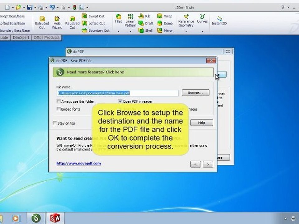Convert Solidworks to PDF
