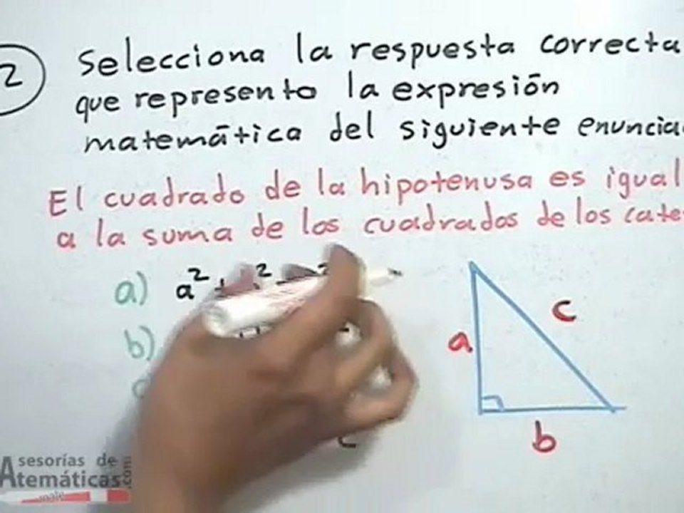 Traducir un enunciado a expresión matemática