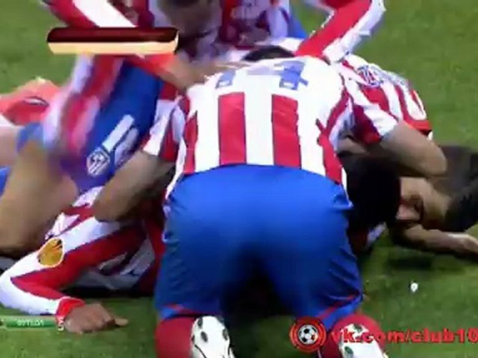 Атлетико - Валенсия. Голы