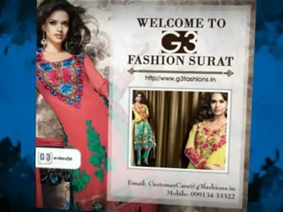 Most Popular Pakistani Dress Material Collections 2012