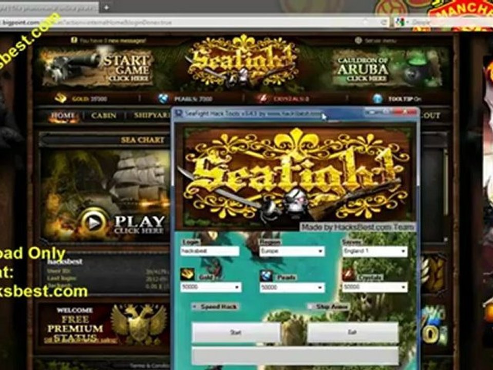 SeaFight Hack Tools 2012