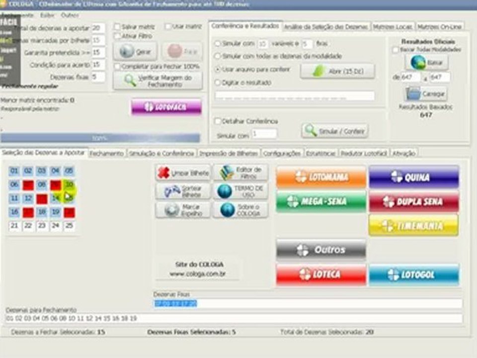 Lotofacil - Como usar os Grupos para ganhar