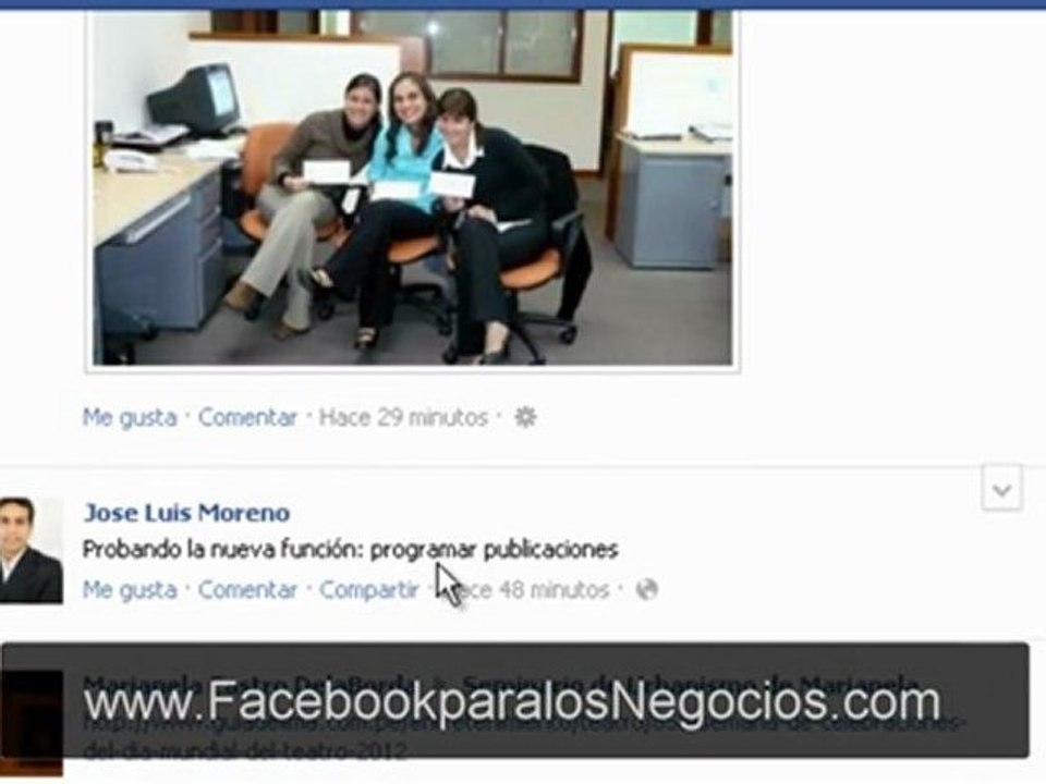 Como programar publicaciones en Facebook