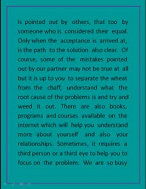 How to save your marriage