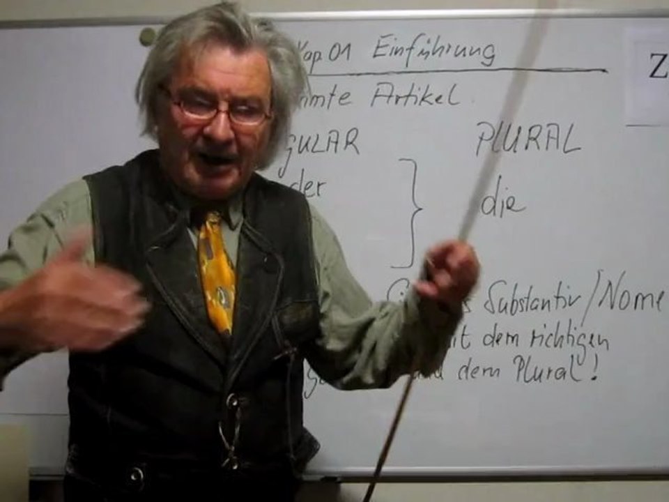 A1 Einführung in den bestimmten Artikel und den Plural