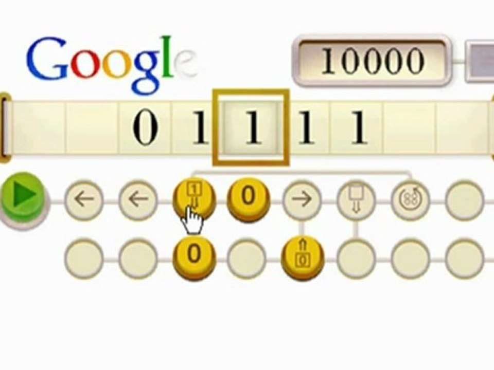 How to solve the ALAN TURING Google Doodle-money-fortune.org