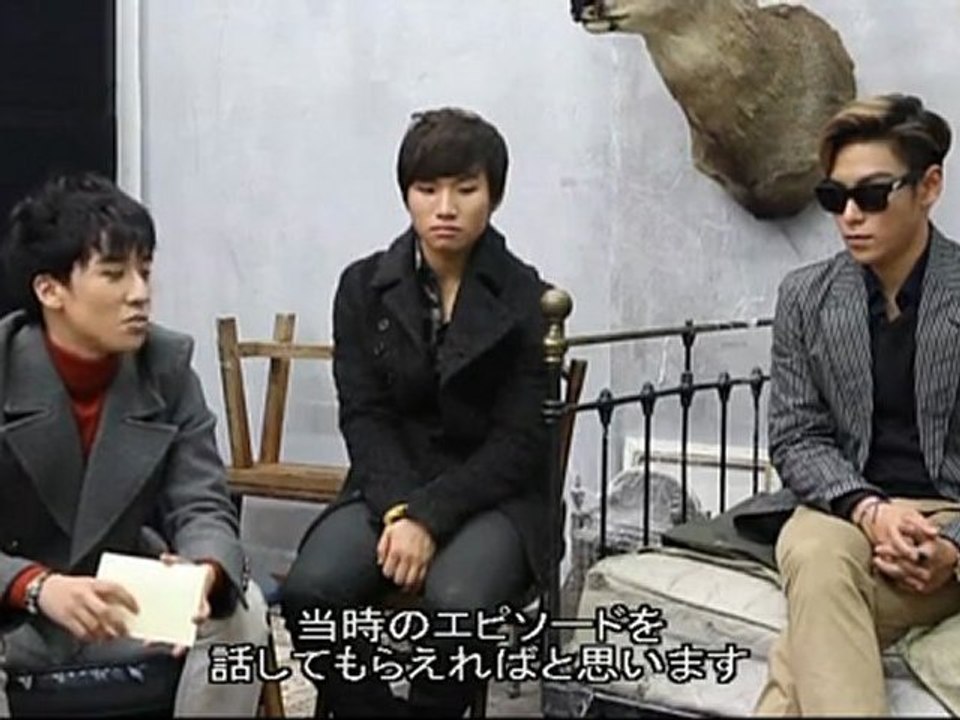 BIGBANG'sTALK(日本語字幕)