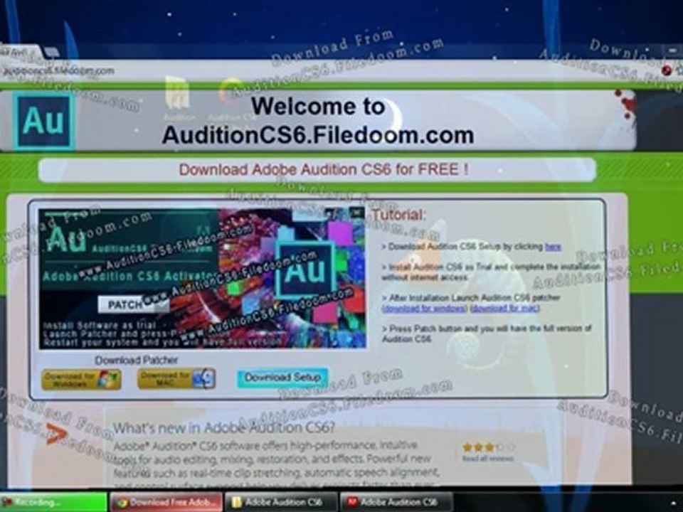 Adobe Audition CS6 Key