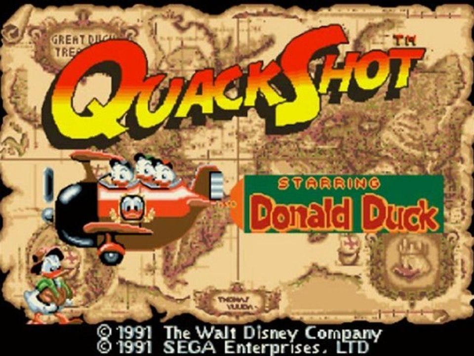 Quackshot (Megadrive) Music - Egypt