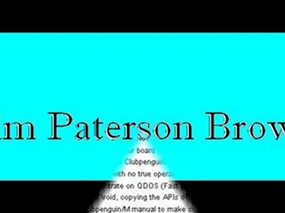 Computer programmer | Tim Paterson-Brown | 86-DOS
