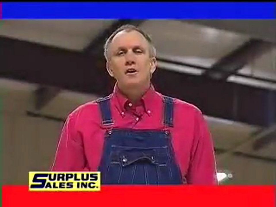 Slim Chance Surplus Sales Commercial