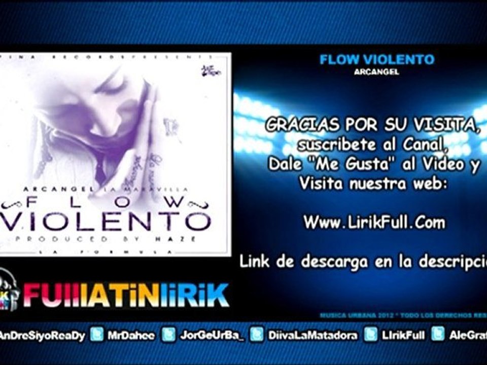 Arcangel - Flow Violento [Letra]