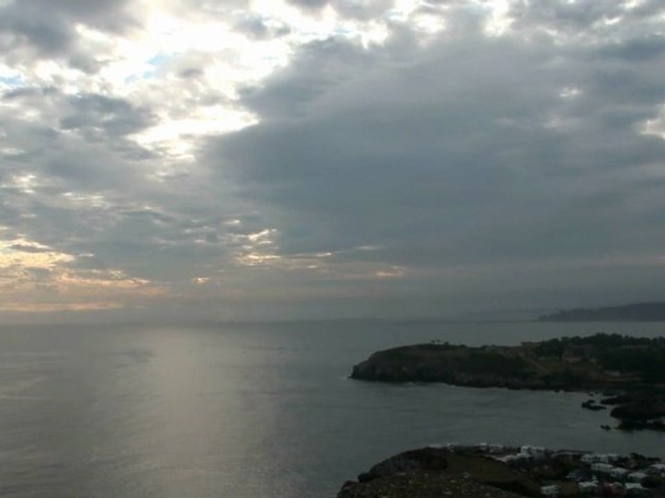 El TIEMPO y 1ª hora de la mañana en la costa de Asturias