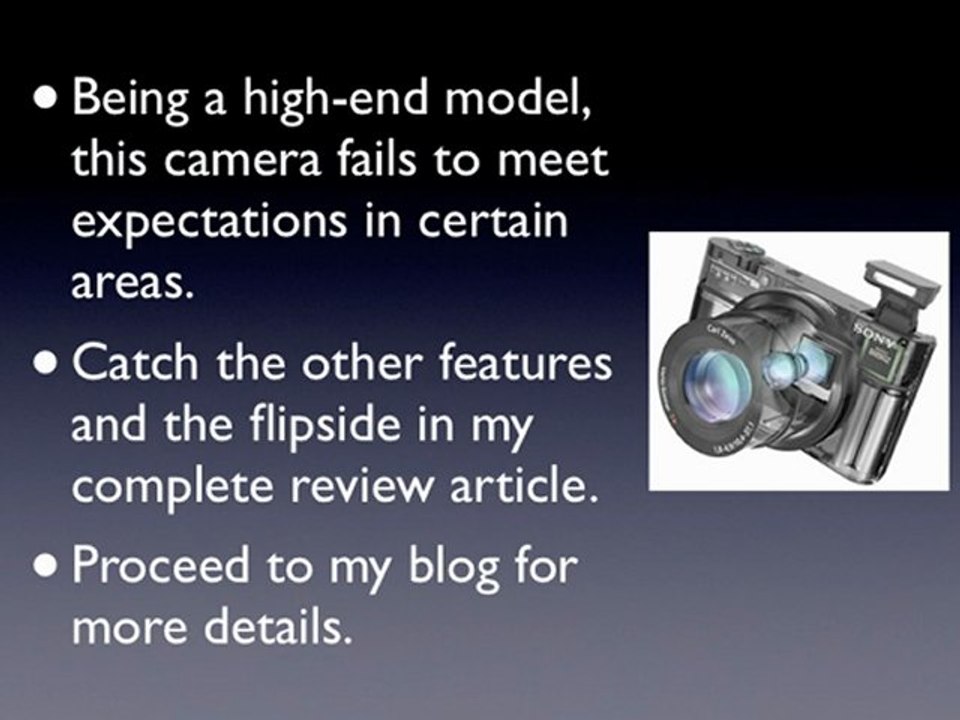 Sony RX-100 Digital Camera Review