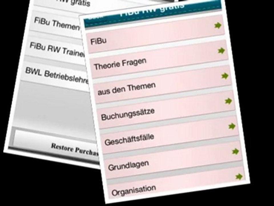 Finanzbuchhaltung lernen - Fragen Antworten Lern App