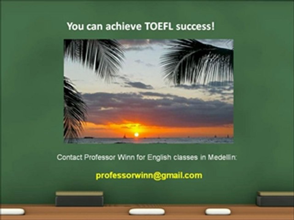 What is the TOEFL?