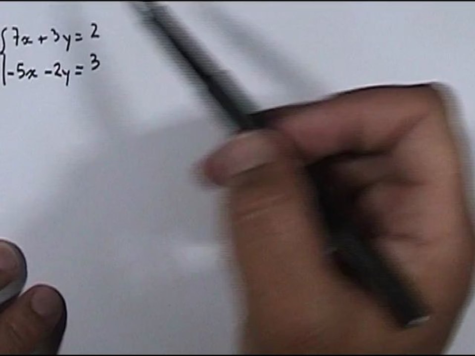 systèmes d'équations (3ème)