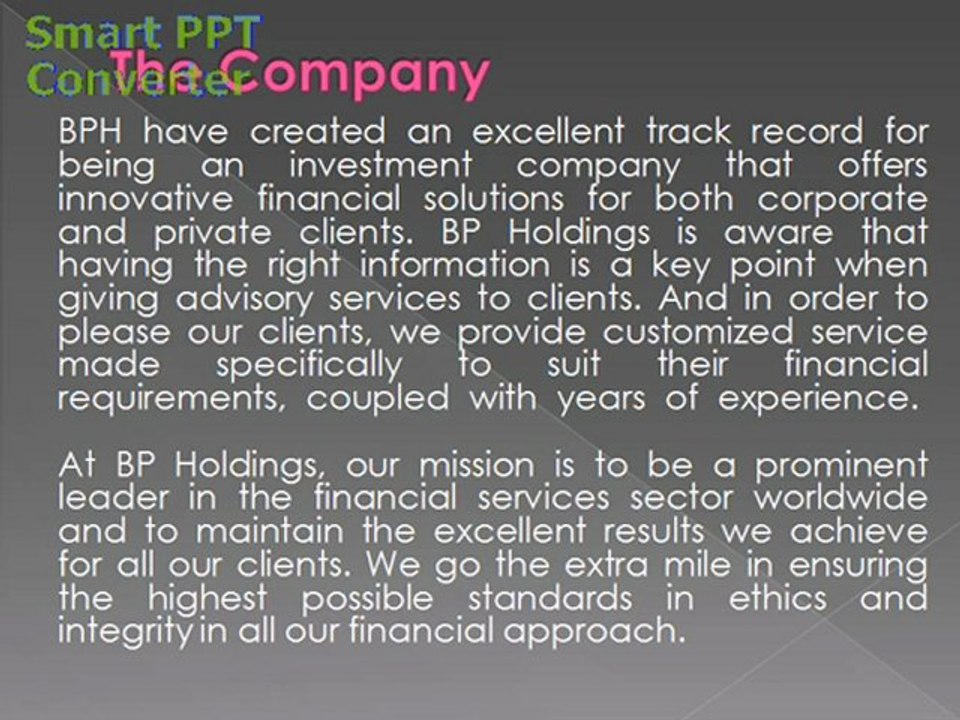 BP holdings global barcelona spain - Cephane