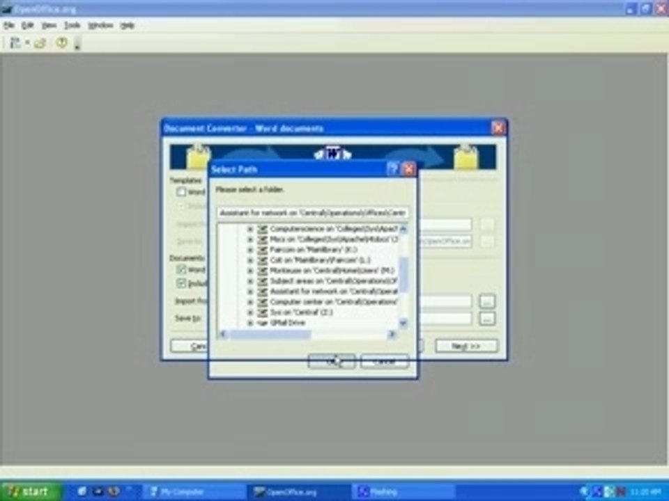 Converting to OpenOffice.org format