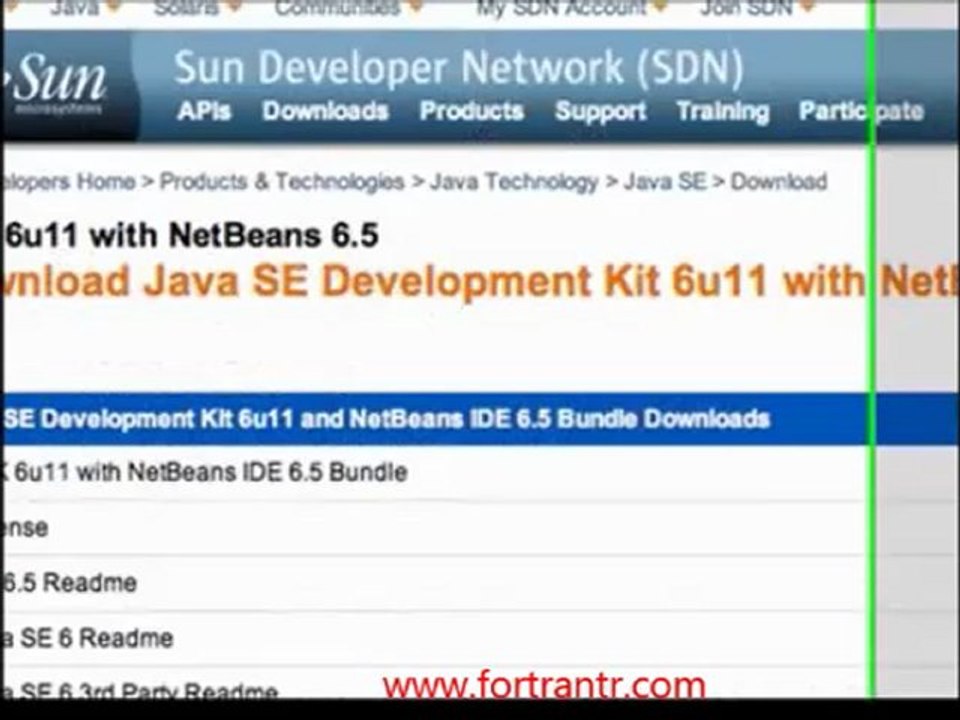 Java JDK ve NetBeans IDE_indirmek