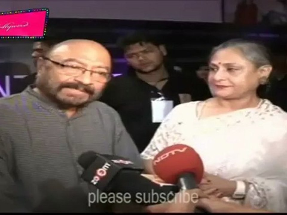 Jaya Bachchan Supports 'Plan India'