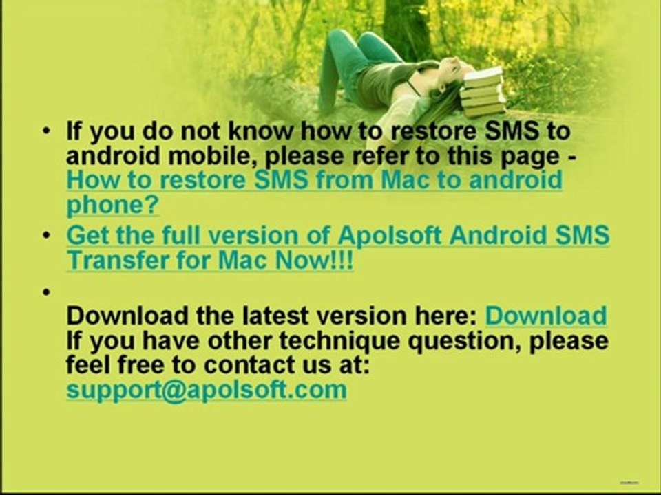 ANDROID Text Messages (How-To Backup & Restore)