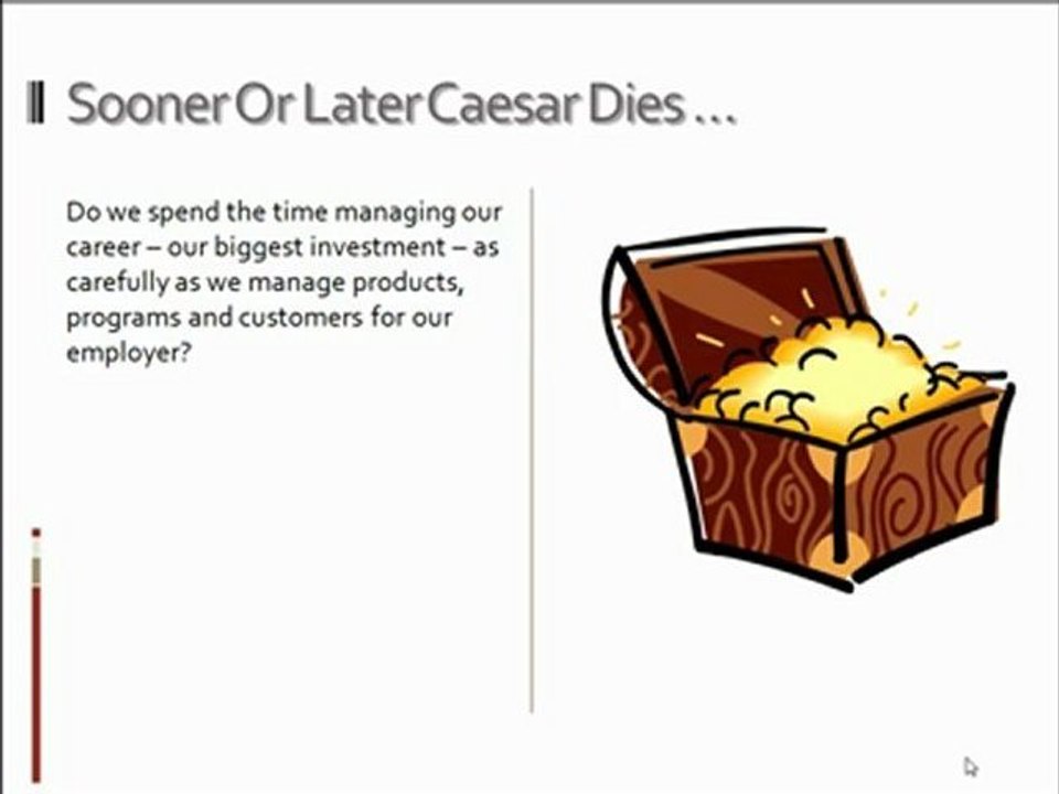 Sooner or Later Caesar Dies-  High Technology Strategy Marketing Sales Operations B2B B2C