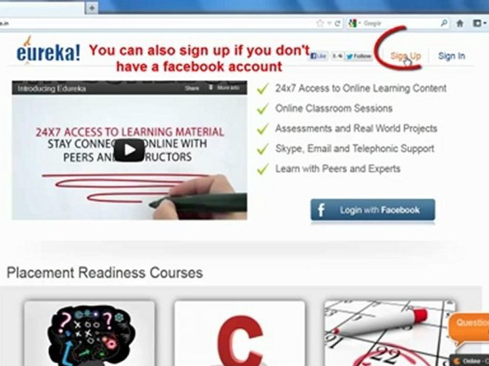 How to get online tutorials and study material from Edureka.in!