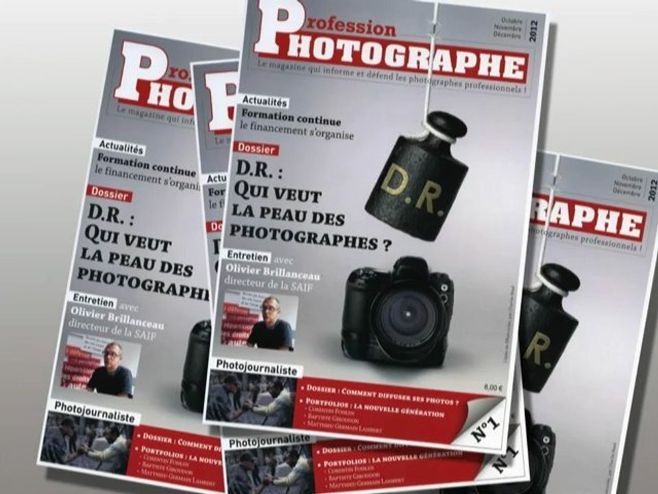 Profession Photographe