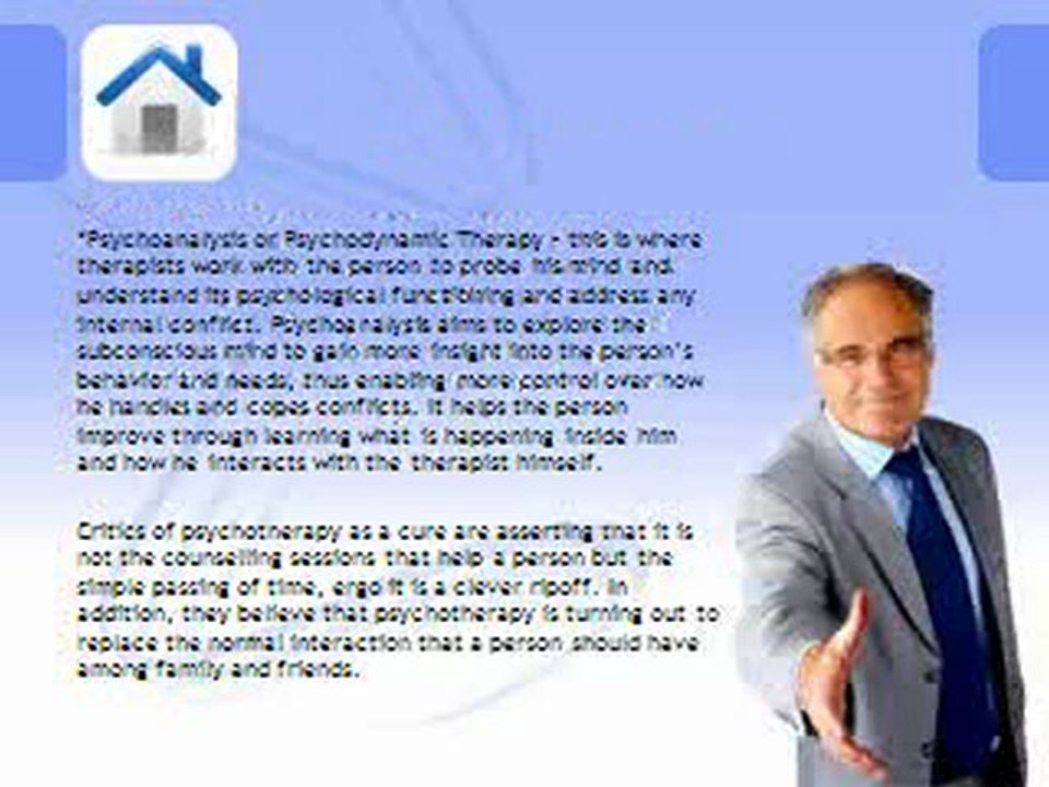 3 Types Of Psychotherapy