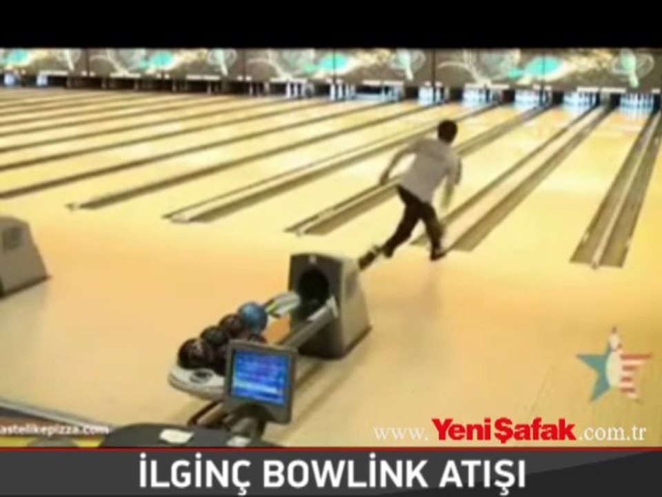 ilginç bowling atışı