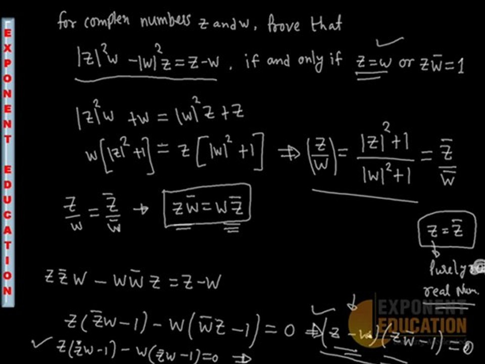 IIT JEE Maths Solutions, Best Study Material, Complex Numbers