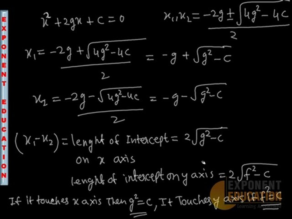 Circles_ Maths Video Lecture for IIT JEE, AIEEE