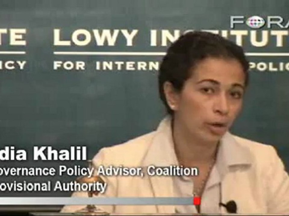 Lydia Khalil Explains the Two Types of Iraqi Insurgencies