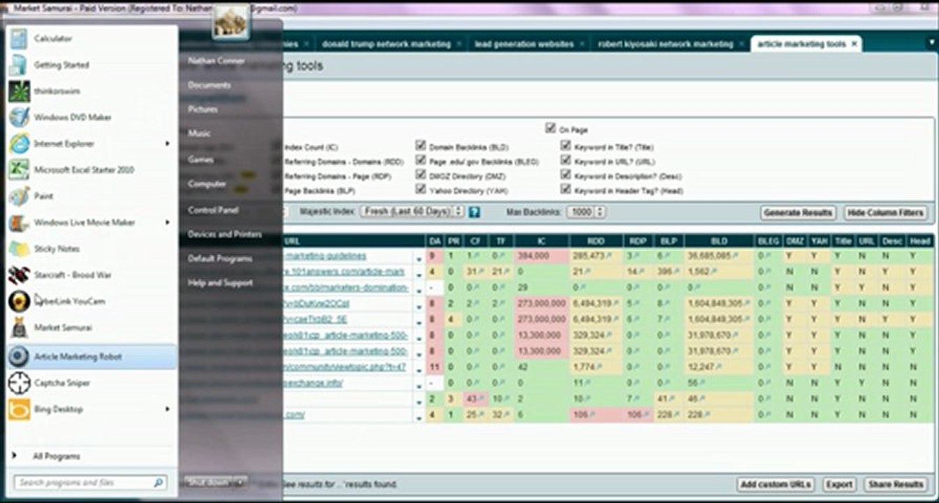 Top 4 Article Marketing Tools I Use