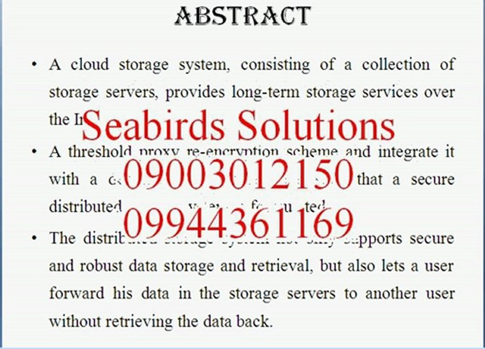 A Secure Erasure Code-Based Cloud Storage System with Secure Data Forwarding